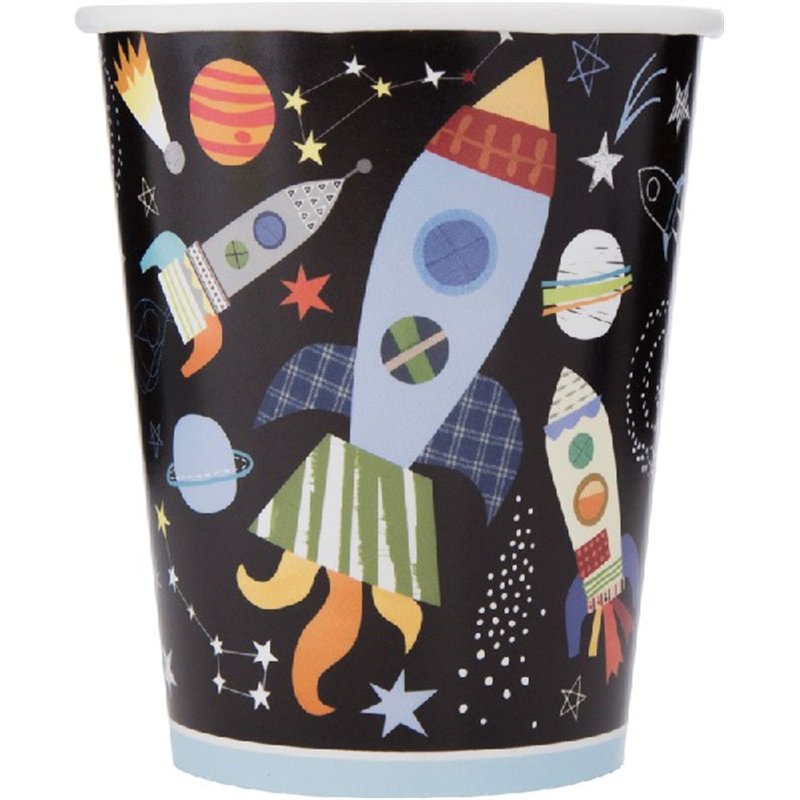 (8) 9oz OUTER SPACE CUPS