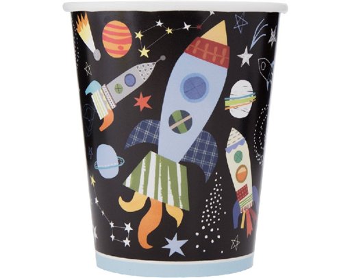 (8) 9oz OUTER SPACE CUPS