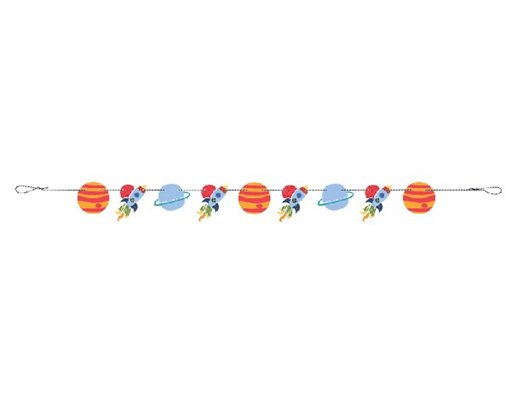 5ft OUTER SPACE CUT OUT BANNER