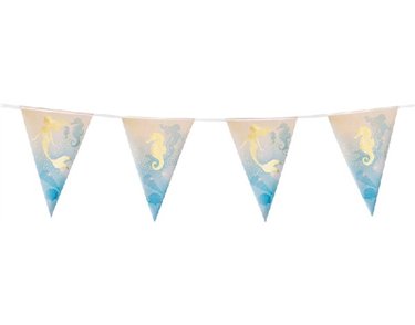 4m MERMAID FOIL BUNTING