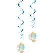 (2) 85cm MERMAID DECORATION SWIRLS
