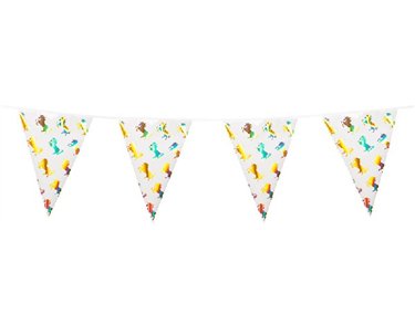 4m UNICORN FOIL BUNTING