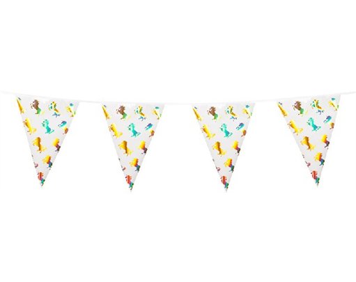 4m UNICORN FOIL BUNTING
