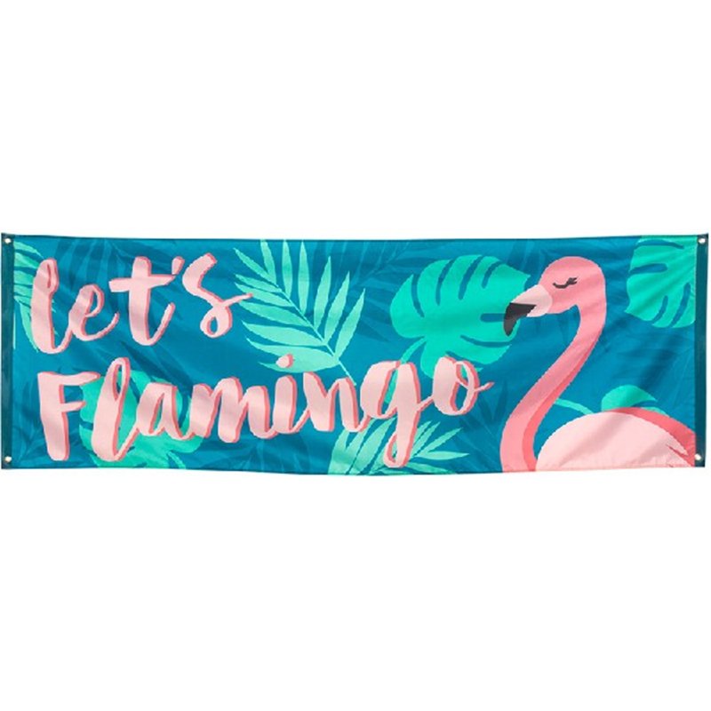 LETS FLAMINGO BANNER