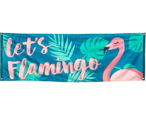 LETS FLAMINGO BANNER