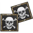 (12) 33cm PIRATES NAPKINS