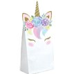 (8) UNICORN BABY SHAPED PAPER TREAT BAGS