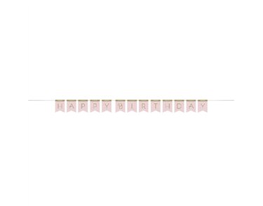 STYLISH SWAN PARTY RIBBON BANNER