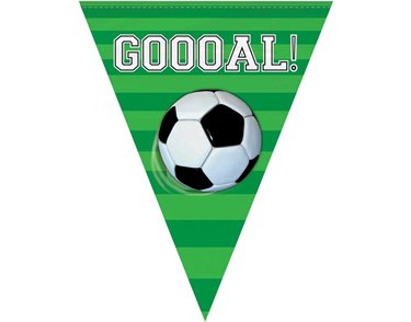 3D FOOTBALL PENNANT BANNER