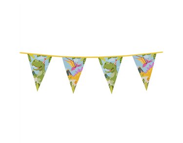 6m DINO PARTY BUNTING