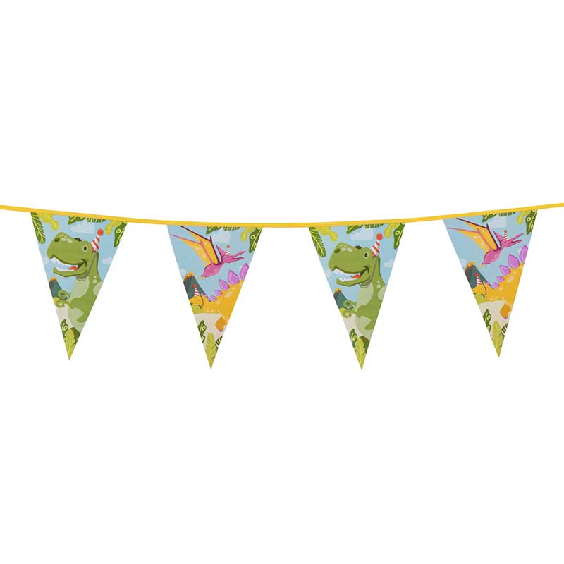 6m DINO PARTY BUNTING