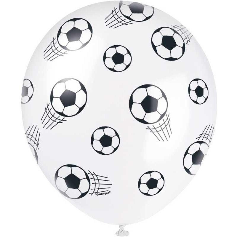 5CT 12IN 3D FOOTBALL LATEX BALLOONS