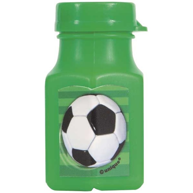 4PK 3D FOOTBALL MINI BUBBLE BOTTLES