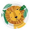8PK 7in ANIMAL SAFARI PLATES