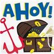 16PK 33cm AHOY PIRATE NAPKINS
