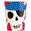 8PK 9oz AHOY PIRATE PAPER CUPS