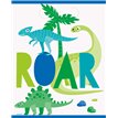 8PK BLUE & GREEN DINOSAUR LOOT BAGS