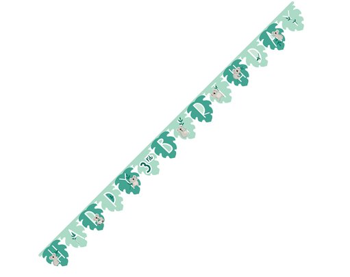 ANY AGE KOALA LETTER BANNER
