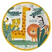 8PK 23cm GET WILD PAPER PLATES