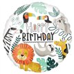 18in GET WILD FOIL BALLOONS