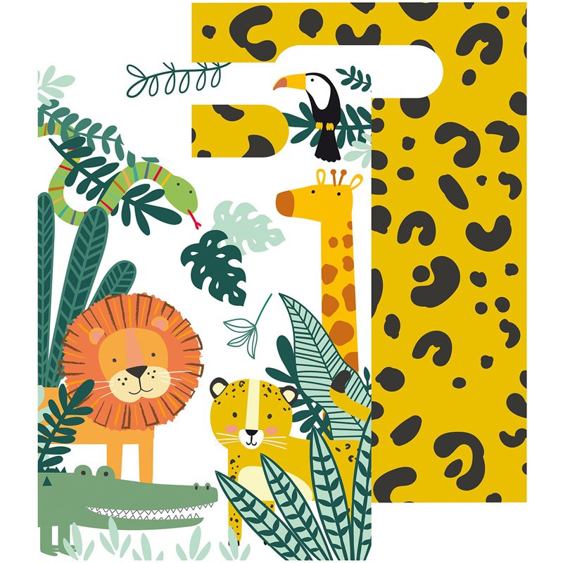 8PK GET WILD PARTY BAGS