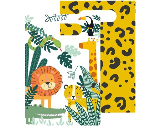 8PK GET WILD PARTY BAGS