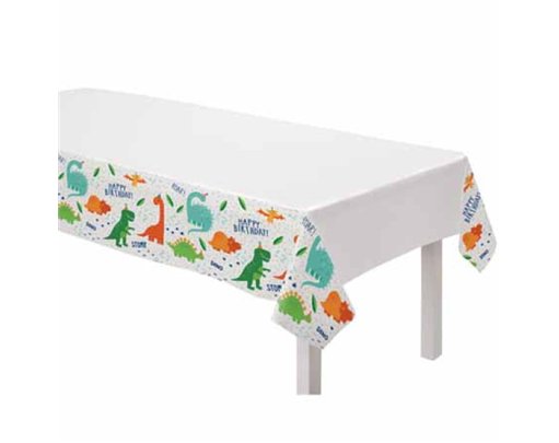 DINO MITE PAPER TABLECOVER
