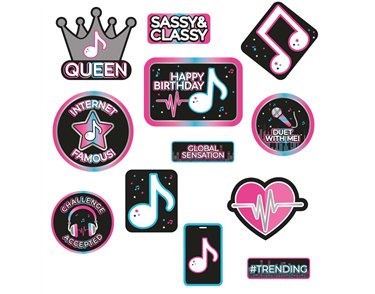 12PK INTERNET FAMOUS CUTOUTS