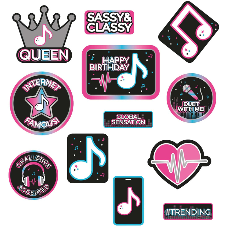 12PK INTERNET FAMOUS CUTOUTS