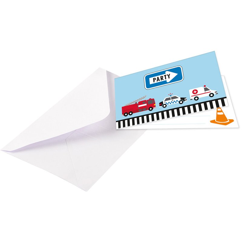 8PK ON THE ROAD INVITATIONS