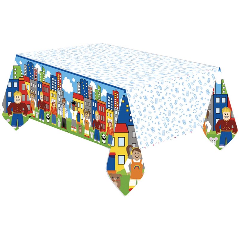 1.8m x 1.2m PARTY TOWN PAPER TABLECOVER