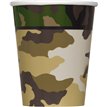 (8) 9oz MILITARY CAMO CUPS