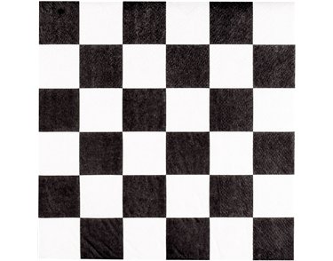 20PK CHEQUERED FLAG RACING NAPKINS