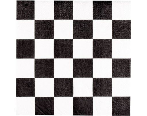 20PK CHEQUERED FLAG RACING NAPKINS
