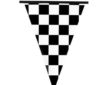 6m CHEQUERED FLAG RACING BUNTING