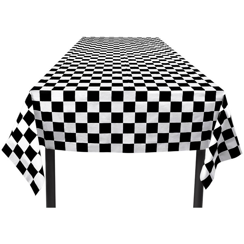 CHEQUERED FLAG RACING TABLECOVER