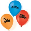 6PK 9in ON THE ROAD BALLOONS