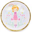 8PK 23cm FAIRY PRINCESS PLATES