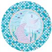 8PK 23cm MERMAID TALES PLATES