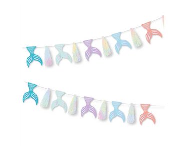 MERMAID TALES TASSEL BANNER