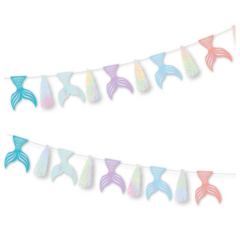 MERMAID TALES TASSEL BANNER