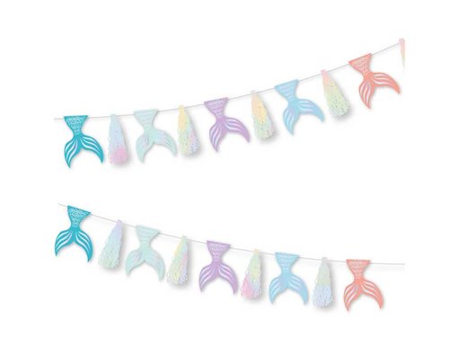 MERMAID TALES TASSEL BANNER