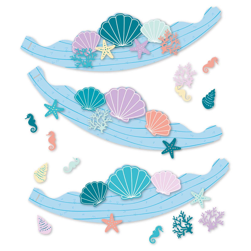 6PK MERMAID TALES DIY CROWN KIT