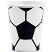 6PK 260ml FOOTBALL PAPER CUPS