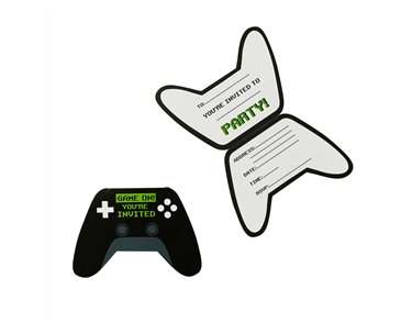 10PK GAME CONTROLLER INVITATIONS