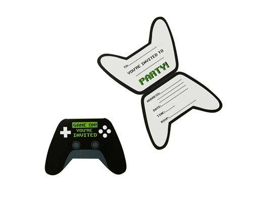 10PK GAME CONTROLLER INVITATIONS