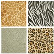 16PK ANIMAL PRINT PAPER NAPKINS