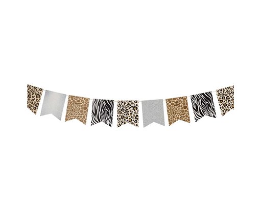 2.5m ANIMAL PRINT BUNTING