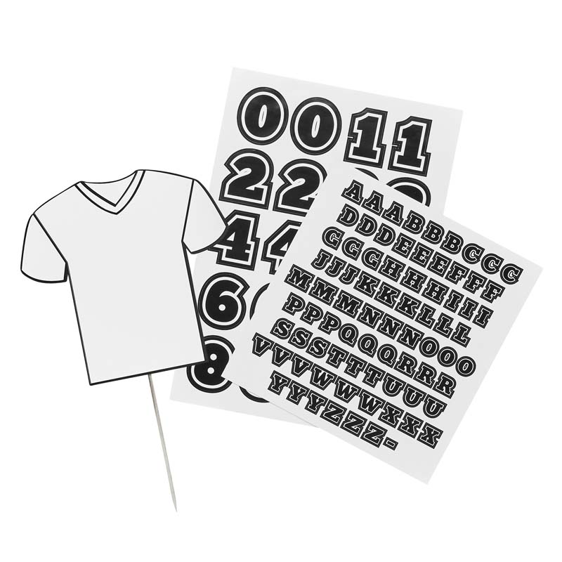 FOOTBALL SHIRT CAKE TOPPER PERSONALISED
