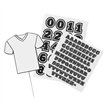 FOOTBALL SHIRT CAKE TOPPER PERSONALISED